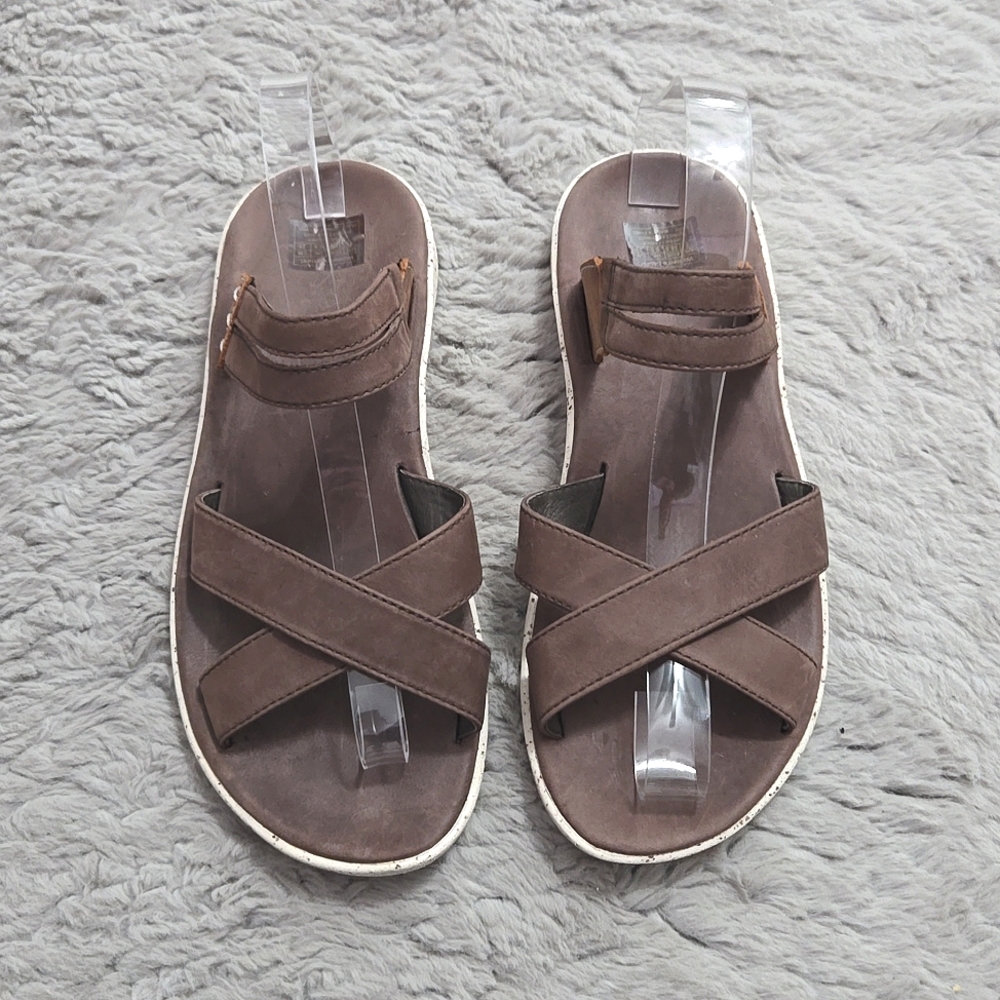 Women's Laurel brown outdoor leather sandals